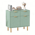 Homemade Design 2 Door 2 Drawer Sideboard Storage Cabinet for Living Room Bedroom Furniture