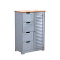 21779_furniturehmd_1_door_4_drawers_storage_cabinet_56x30x83cm_grey_image1