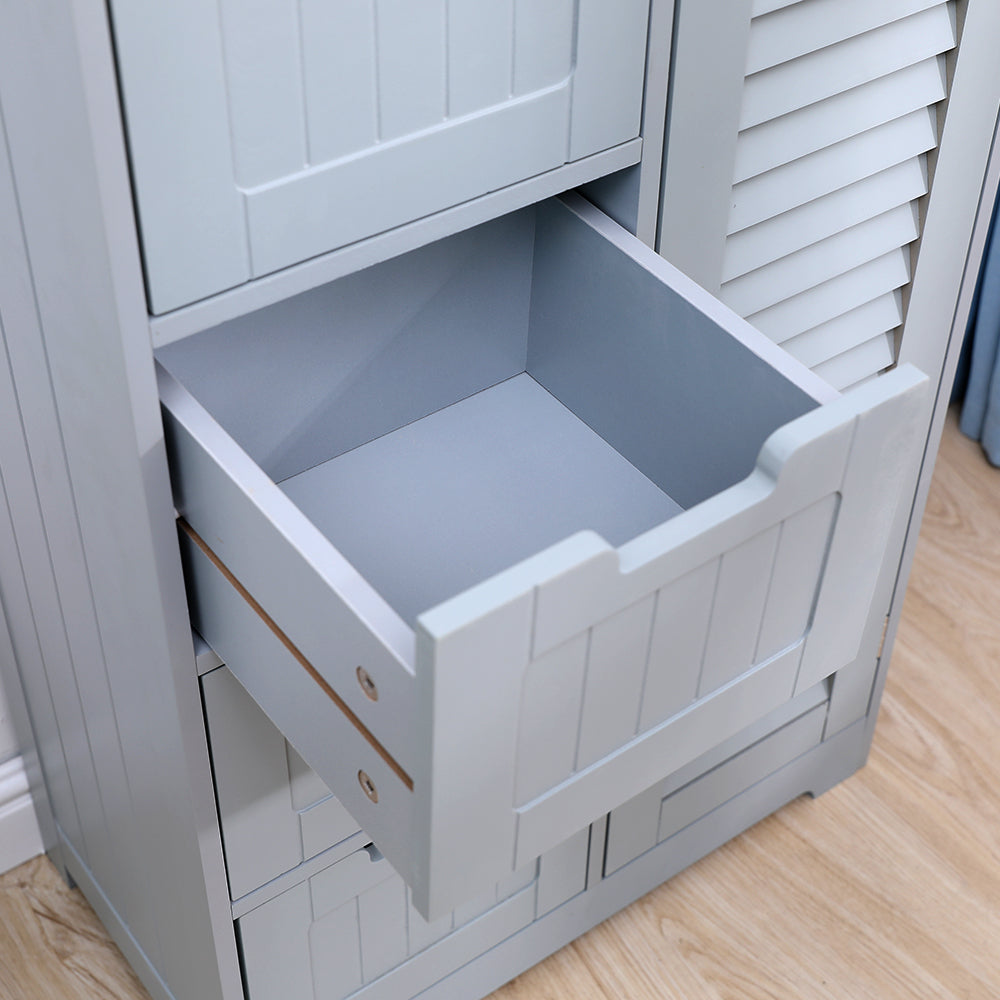 21779_furniturehmd_1_door_4_drawers_storage_cabinet_56x30x83cm_grey_image5