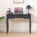 FURNITURE HMD Dark Grey 3 Drawers Console Table,Side Desk,Entryway Table,Sofa Table for Living Room, Hallway, Bedroom