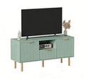 Homemade Design TV Stand Cabinet with 2 Doors TV Unit Entertainment Center wit 1 Drawer for Living Room