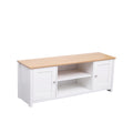 21735_furniturehmd_2_door_2_shelf_tv_unit_130x39x50cm_white_and_oak_image1