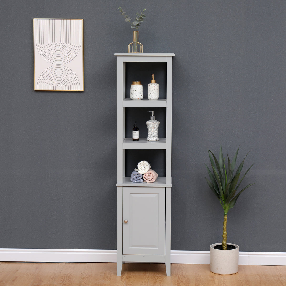 Homemade DesignTallboy Unit Floor Standing Cabinet Free Standing