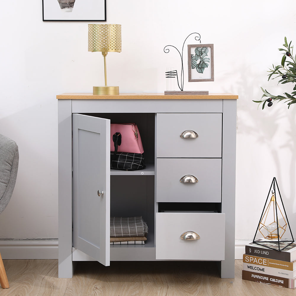 25391_furniturehmd_1_door_3_drawer_sideboard_79x35x81cm_grey_and_oak_image3