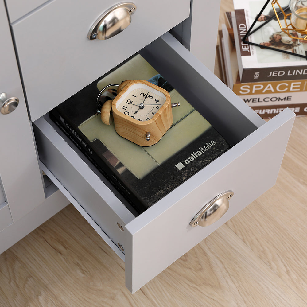 25391_furniturehmd_1_door_3_drawer_sideboard_79x35x81cm_grey_and_oak_image4
