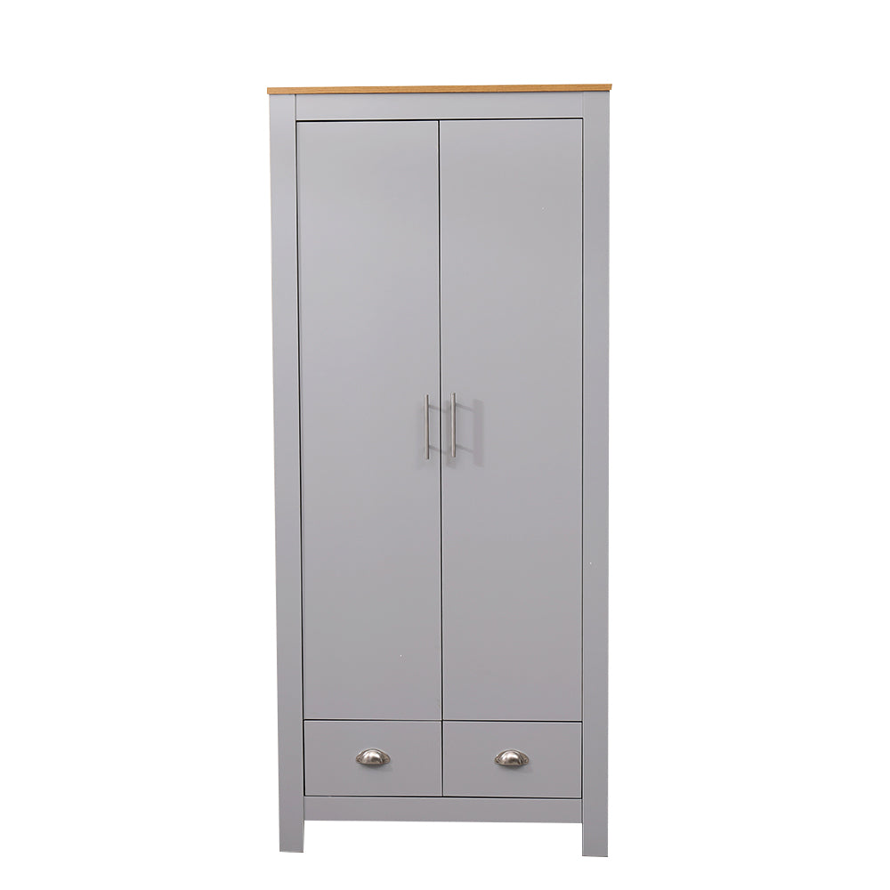 2 door hot sale clothes cabinet
