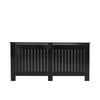 Homemade Design High Gloss Black Radiator Cover Cabinet Console Table Modern Decorative Cabinet Shelf S | M | L | XL