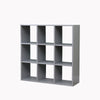 Homemade Design 9 Cube Bookcase Book Storage Unit Bookshelf Wooden Display Living Room Office Furniture White/Grey/Oak