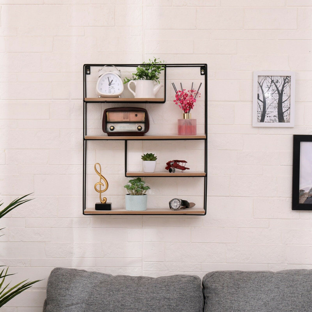 Homemade Design Floating Shelves Wall Shelves Display Racks Storage Unit Decoration